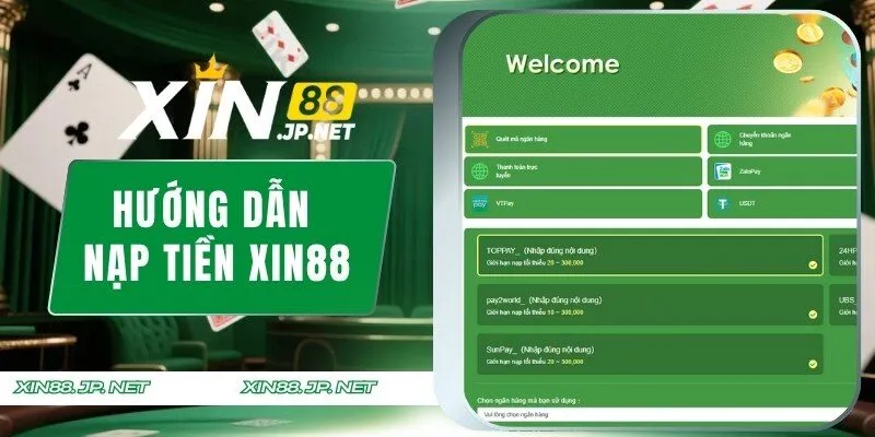 Nạp tiền XIN88